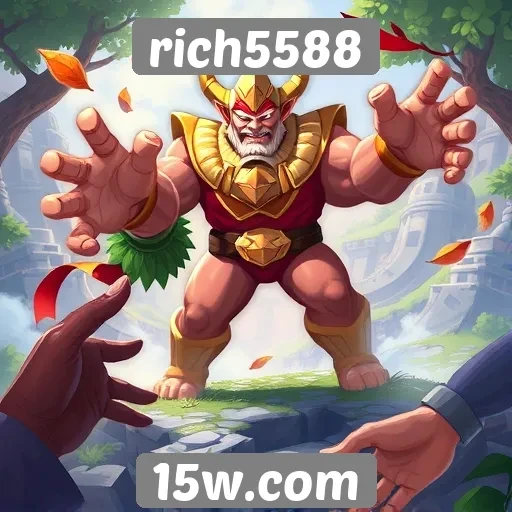 Gameplay popular e suas características no rich5588